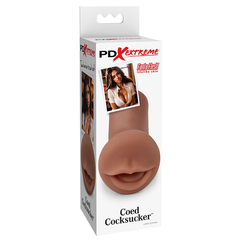 PDX Extreme Coed Cocksucker - Brown