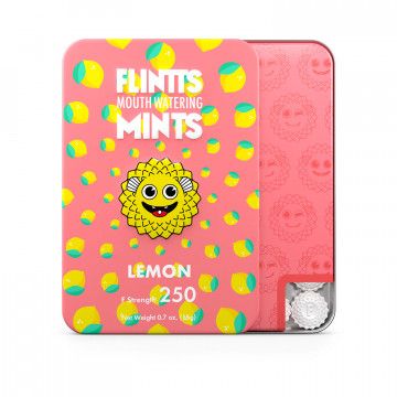 Flintts Mints Mouth Watering Oral Delights-  Lemon