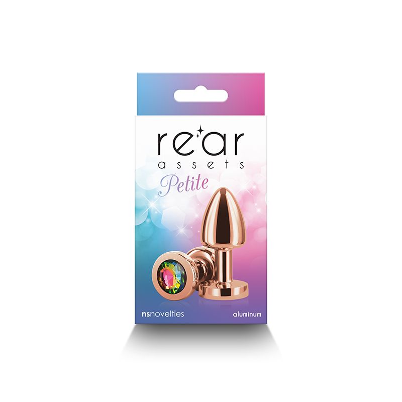 Rear Assets - Petite - Rose Gold - Rainbow