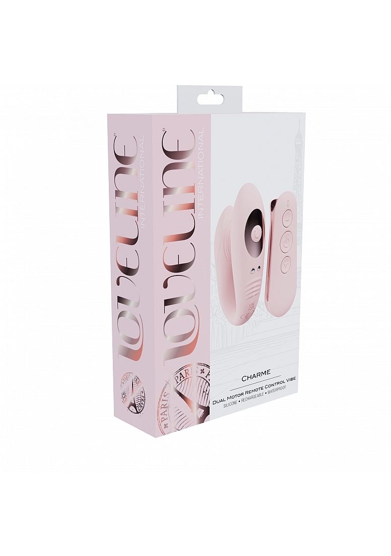 Loveline - Charme - Dual Motor Vibe - Silicone - Rechargeable - Waterproof