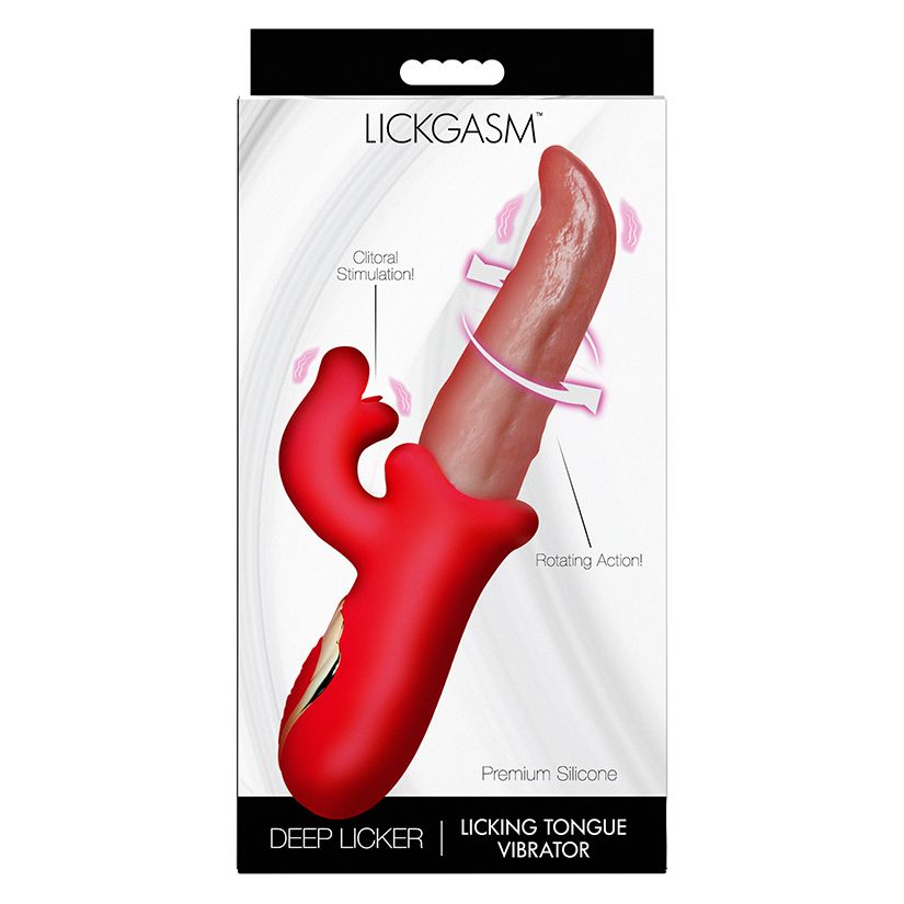 Deep Licker Licking Tongue Vibrator