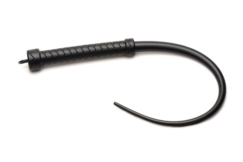 Viper Tail Silicone Whip - Black