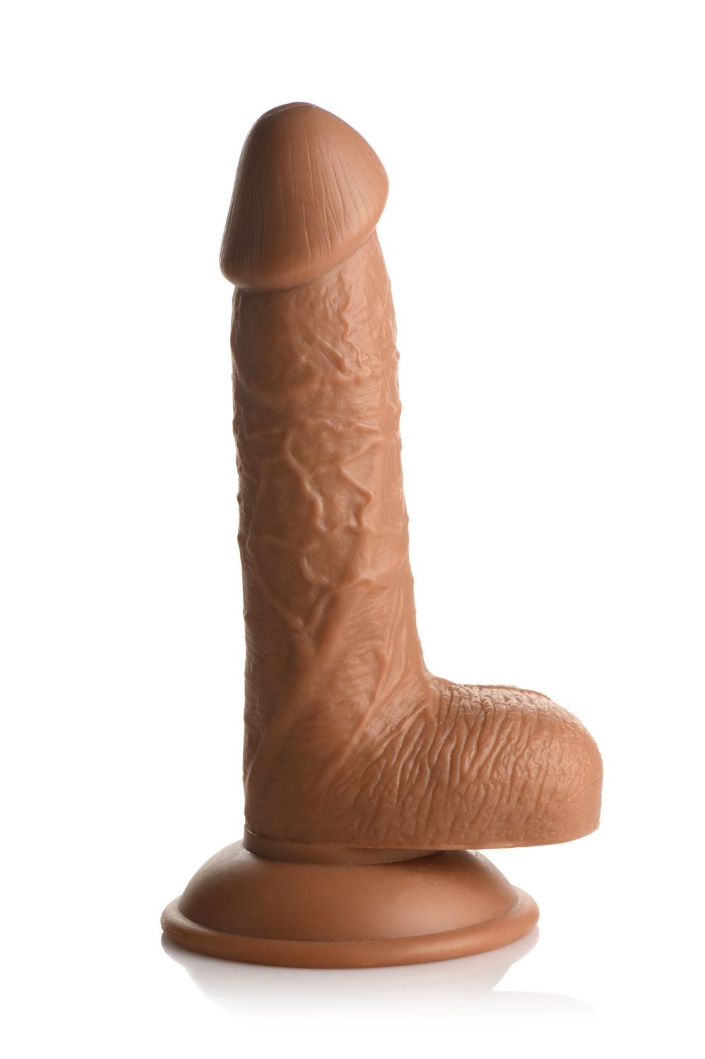 Baseball Brian 7" Dildo W/ Balls Medium - Medium