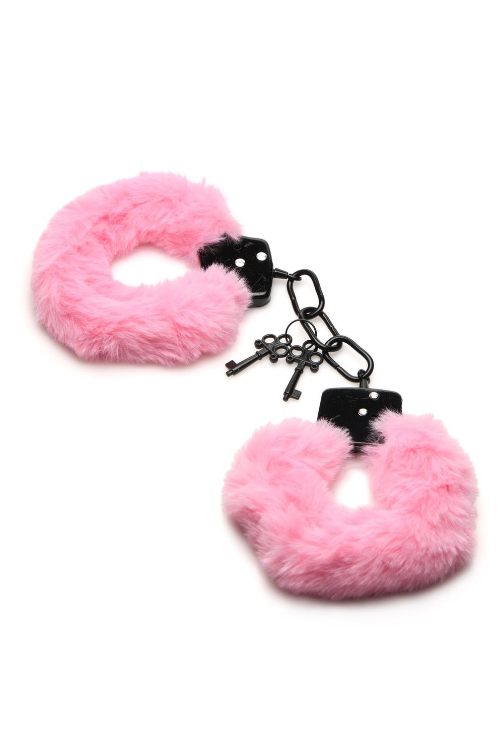 Cuffed in Fur Furry Handcuffs - Pink