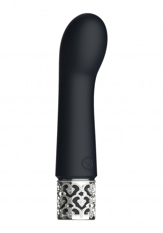 Royal Gems - Bijou - Silicone Rechargeable Bullet - Black