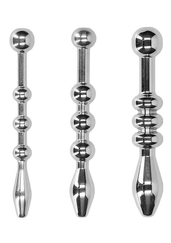 Ouch! - Urethral Sounding - Stainless Steel Plug Set