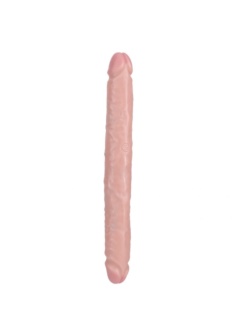 RealRock - Ultra Realistic Skin - Slim Double Ended Dong 12" - Flesh