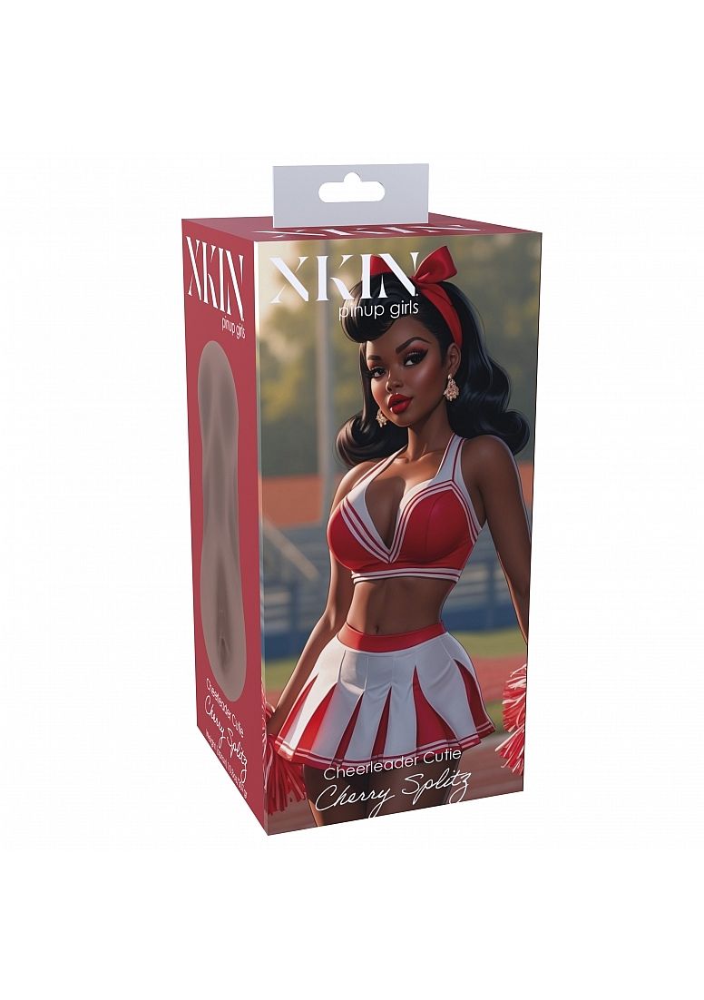 XKIN - Pinup - Cherry Splitz - TPE Large Masturbator - 321g - Brown