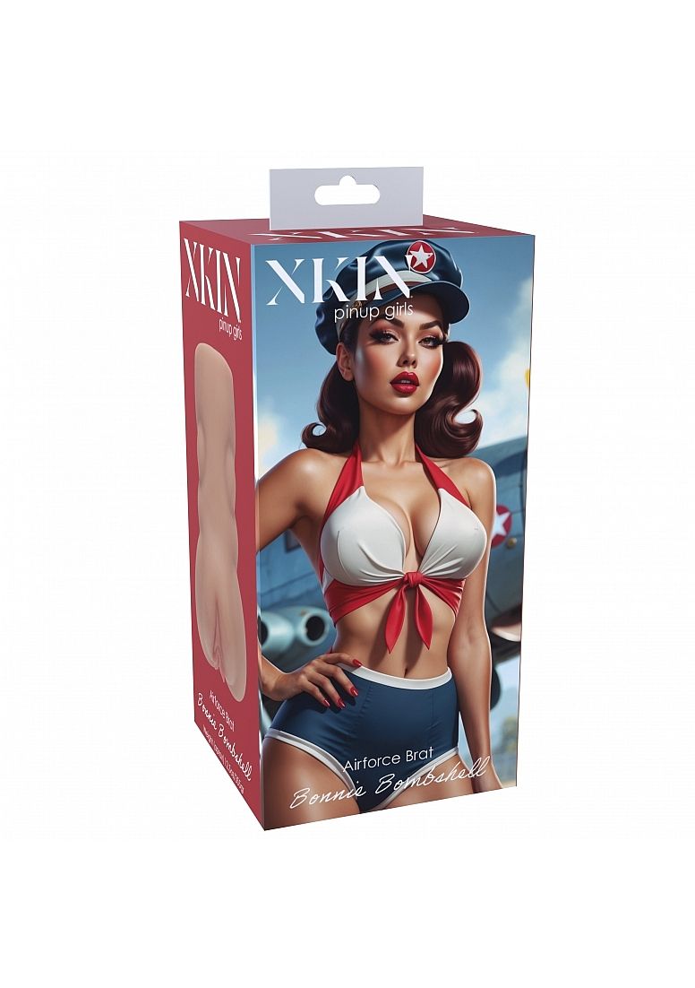 XKIN - Pinup - Bonnie bombshell - TPE Large Masturbator - 355g - Tan