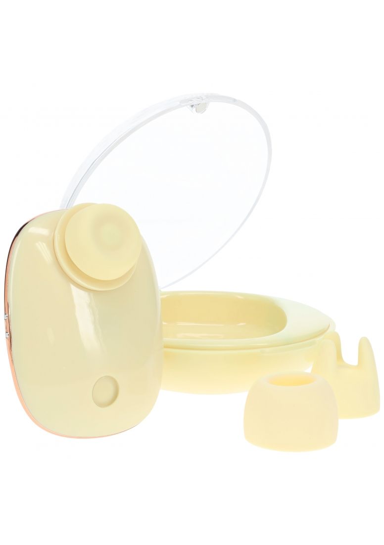 LoveLine - AirTapTech - Dreamsicle - Rechargeable Vibrator- 10 Function - Waterproof - Yellow