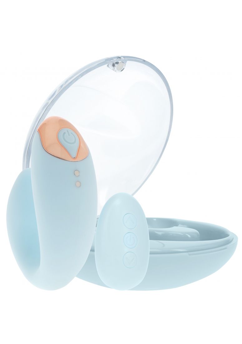 LoveLine - AirTapTech - Daydream - Rechargeable Vibrator- 10 Function - Waterproof - Blue