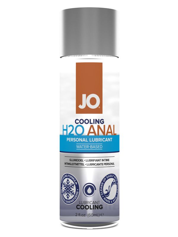 JO H2O Anal - Cooling - Lubricant 2 floz / 60 mL