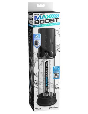 Pump Worx Max Boost - Black/Clear