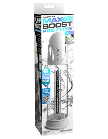 Pump Worx Max Boost Pro Flow - White/Clear