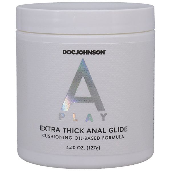 A-Play - Extra Thick Anal Glide - Cushioning Oil-Based Formula - 4.5 oz.-