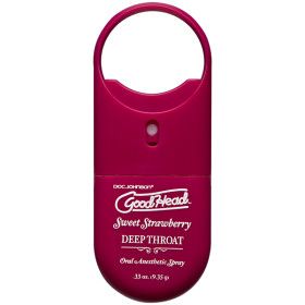 GoodHead - Deep Throat Spray To-Go - Strawberry - .30 fl. oz.-