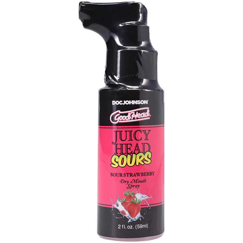 GoodHead - Juicy Head - Dry Mouth Spray - Sour Strawberry - 2 fl. oz.-