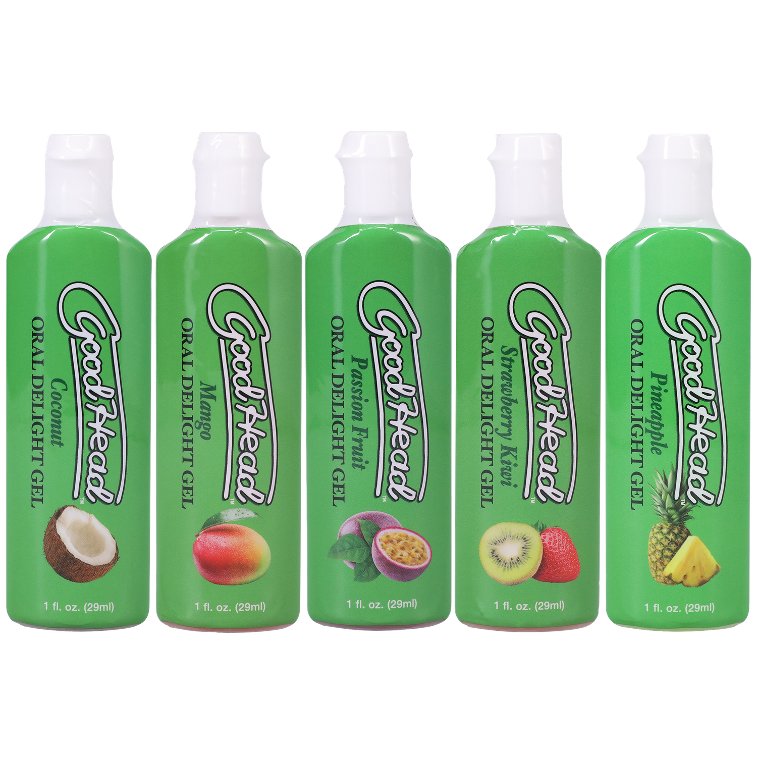 GoodHead - Oral Delight Gel - Tropical Fruits - 5 Pack - 1 fl. oz.-
