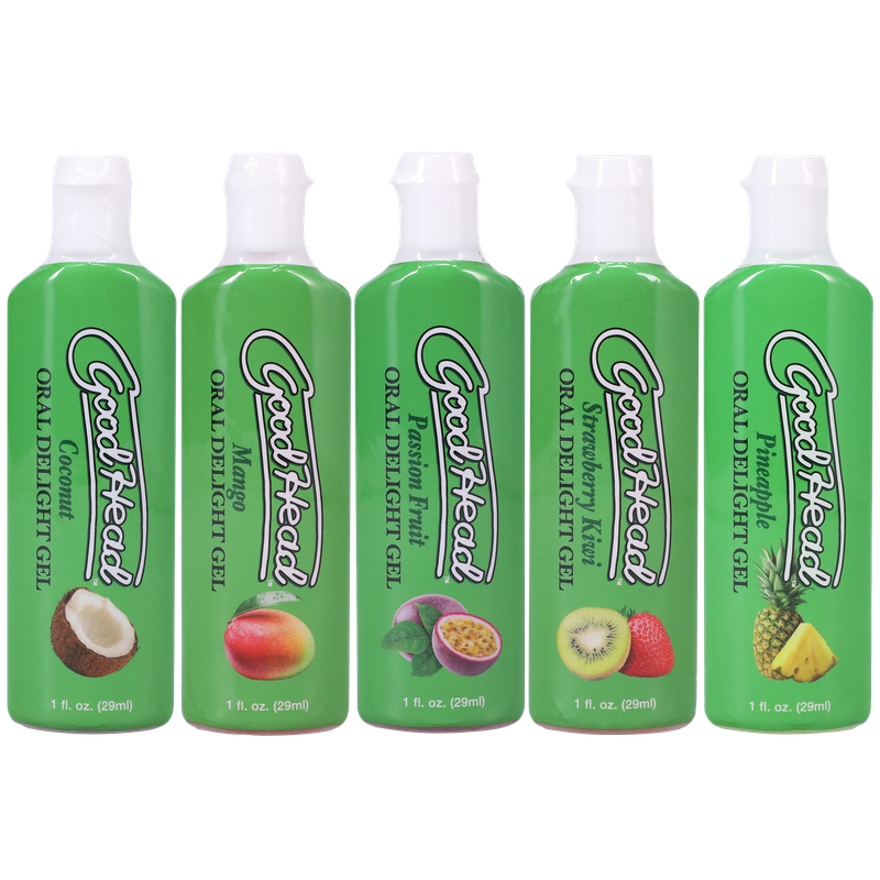 GoodHead - Oral Delight Gel - Tropical Fruits - 5 Pack - 1 fl. oz.-