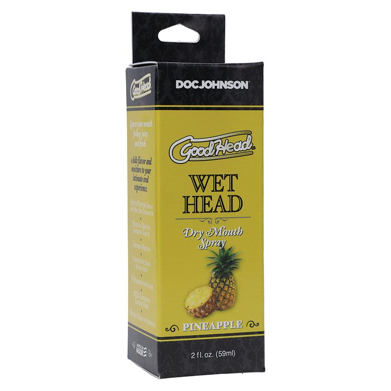 GoodHead - Juicy Head - Dry Mouth Spray - Pineapple - 2 fl. oz.-