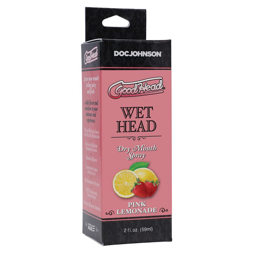 GoodHead - Juicy Head - Dry Mouth Spray - Pink Lemonade - 2 fl. oz.-
