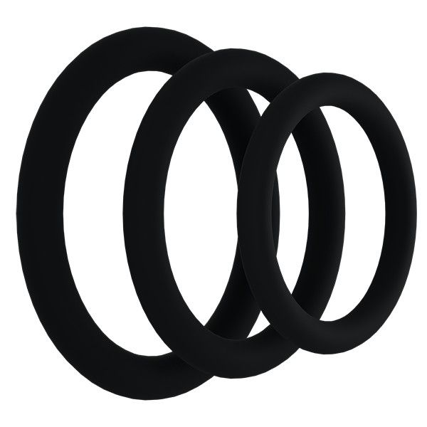 ROCK SOLID - Tri-Pack Silicone Gasket-Black