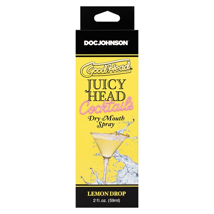 GoodHead - Juicy Head - Cocktails - Dry Mouth Spray - Lemon Drop - 2 fl. oz.-