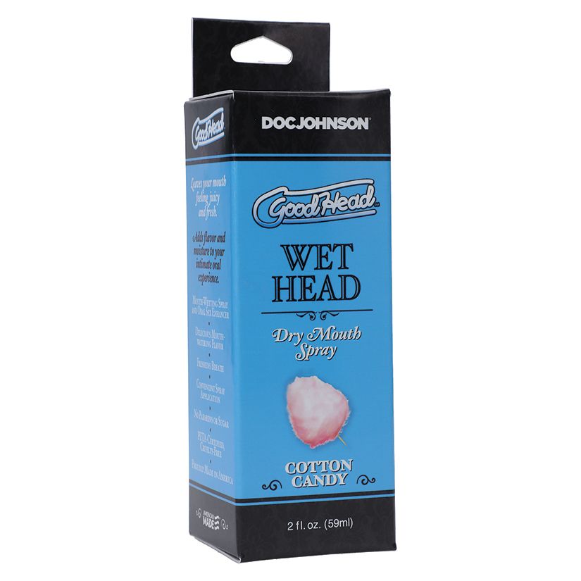 GoodHead - Juicy Head - Dry Mouth Spray - Cotton Candy - 2 fl. oz.-