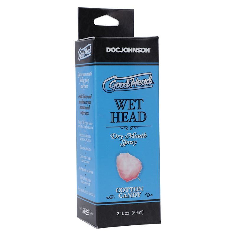GoodHead - Juicy Head - Dry Mouth Spray - Cotton Candy - 2 fl. oz.-