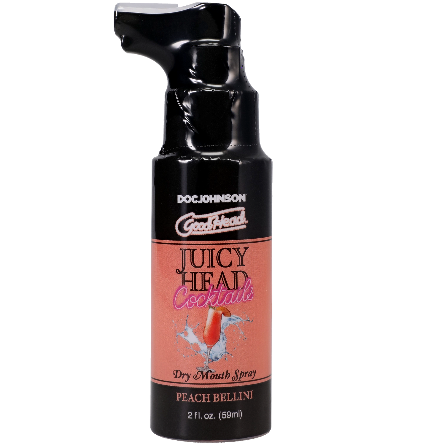 GoodHead - Juicy Head - Cocktails - Dry Mouth Spray - Peach Bellini - 2 fl. oz.-
