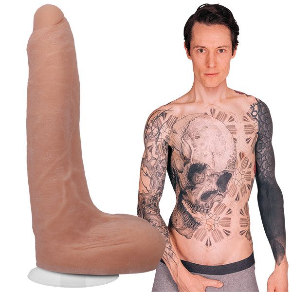 Signature Cocks - Owen Gray - 9 Inch ULTRASKYN Cock with Removable Vac-U-Lock Suction Cup-Vanilla