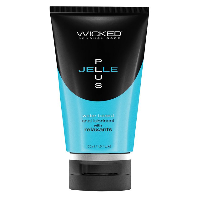 Aqua Jelle Plus - Anal Lubricant With Relaxants 4 Oz