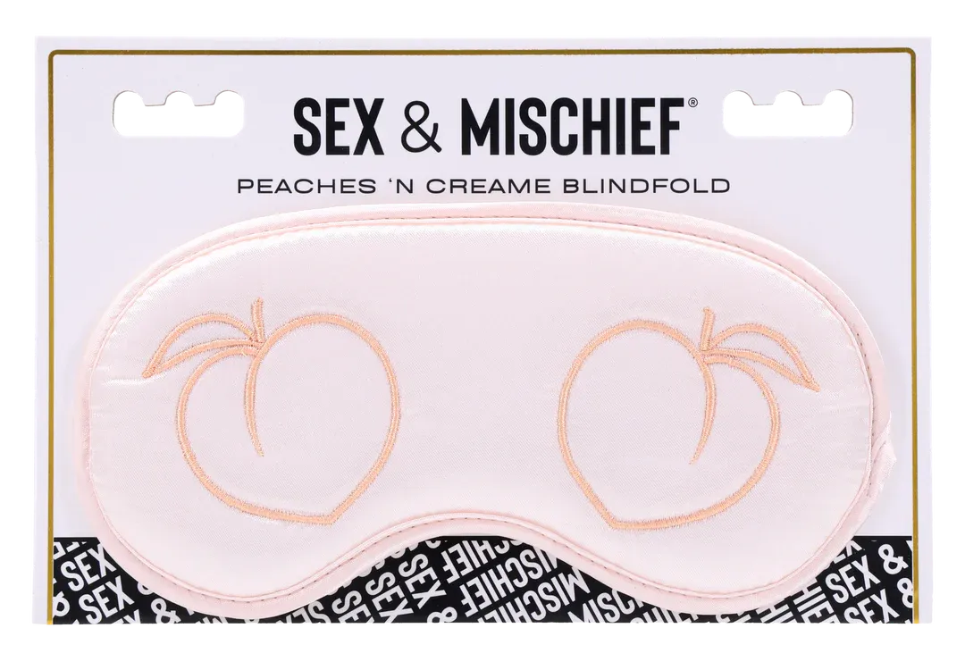 S&amp;M Peaches 'n CreaMe Blindfold