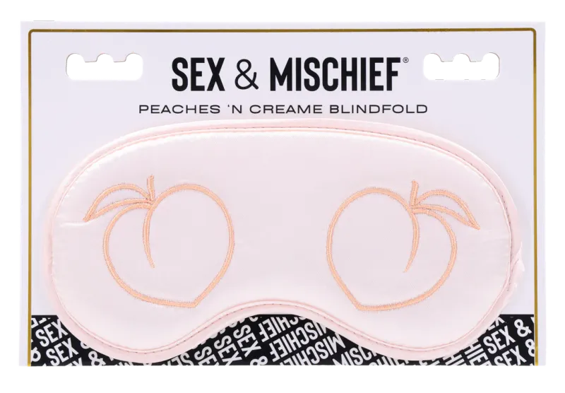 S&amp;M Peaches 'n CreaMe Blindfold