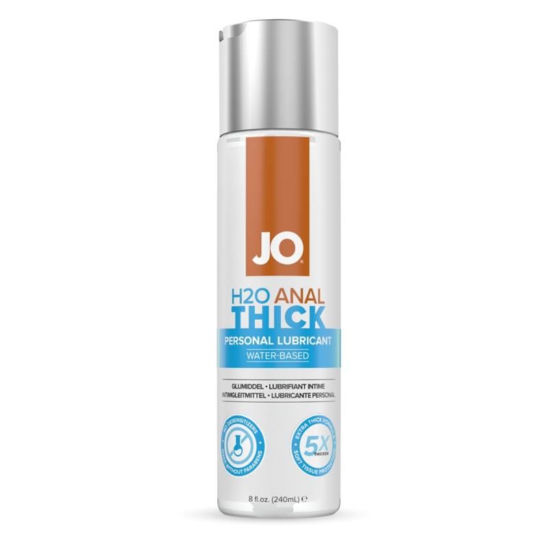 JO H2O Anal Thick - Original - Lubricant 8 floz / 240 mL