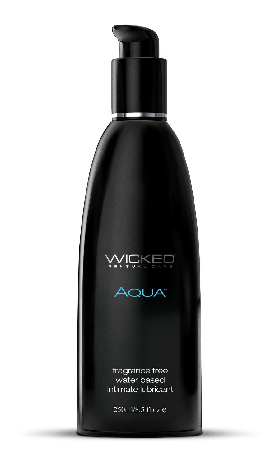 Wicked Aqua Fragrance Free Water-Based Lubricant - 8.5 Fl. Oz. / 250 ml