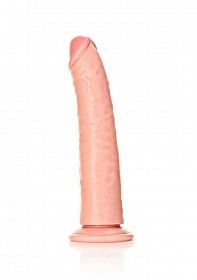 RealRock - Ultra Realistic Skin - Slim Dildo - 7" - Flesh