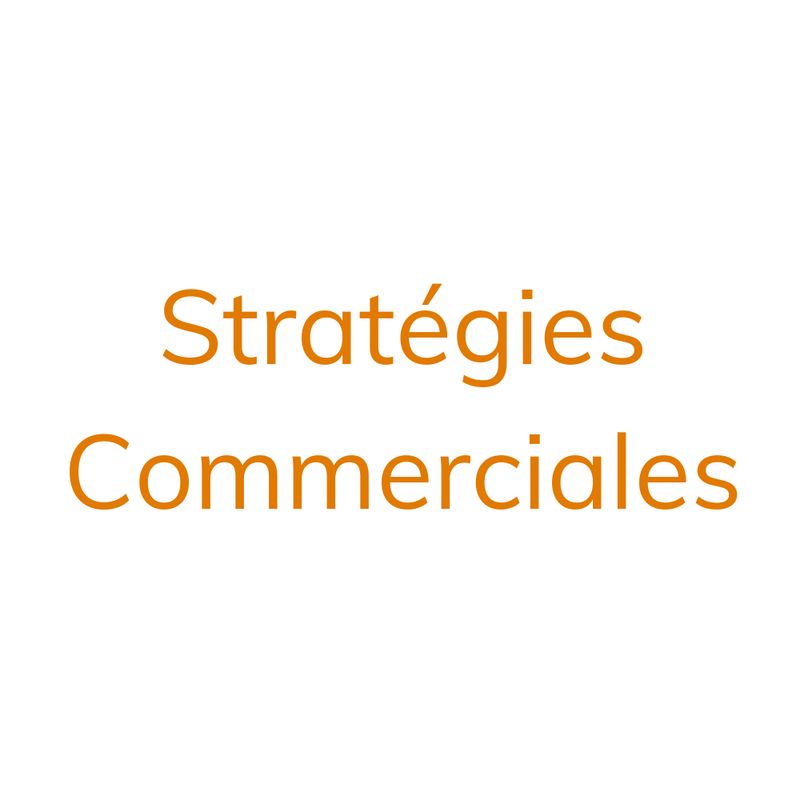 Formation - Stratégies Commerciales