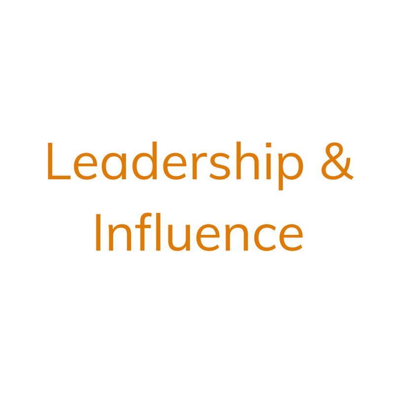 Formation - Leadership & Influence