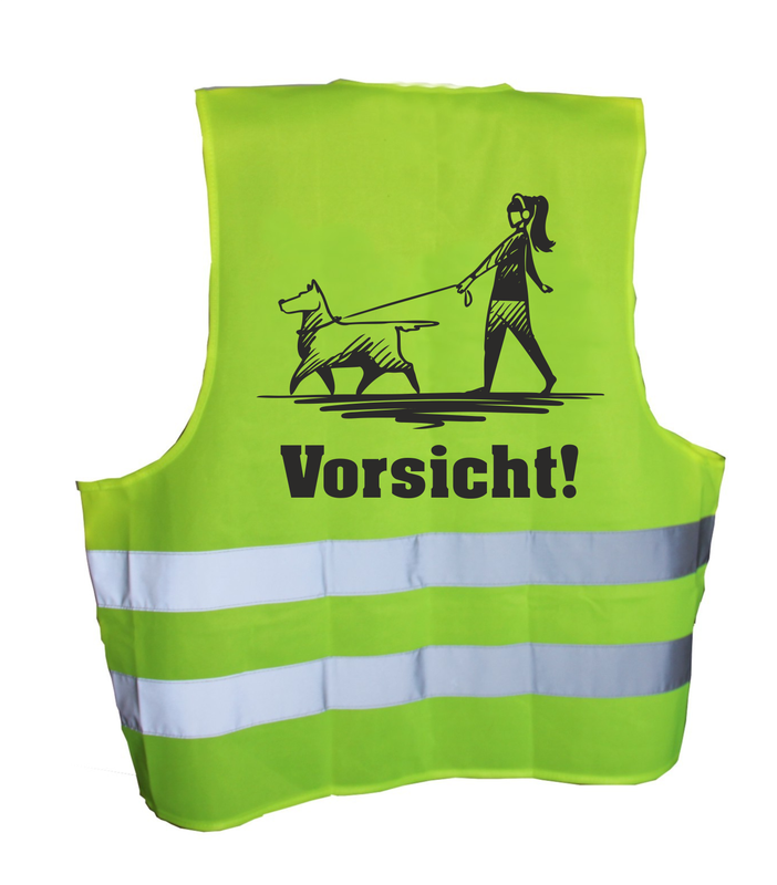 Warnweste für Gassigänger