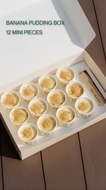 Banana pudding box