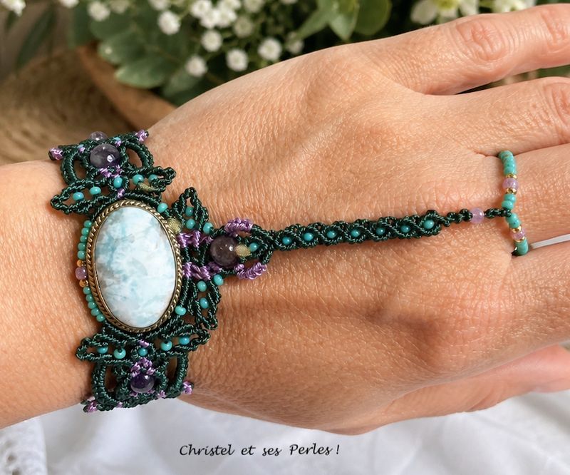 Bracelet bague Aphrodite