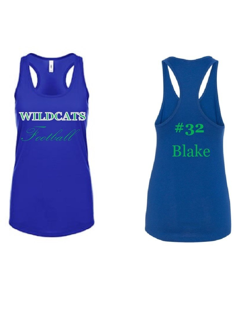 Women&#39;s Tank Top-Football