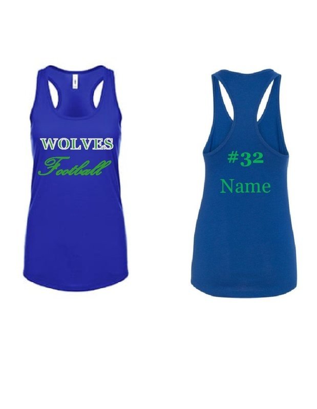 Women&#39;s Tank Top-Football