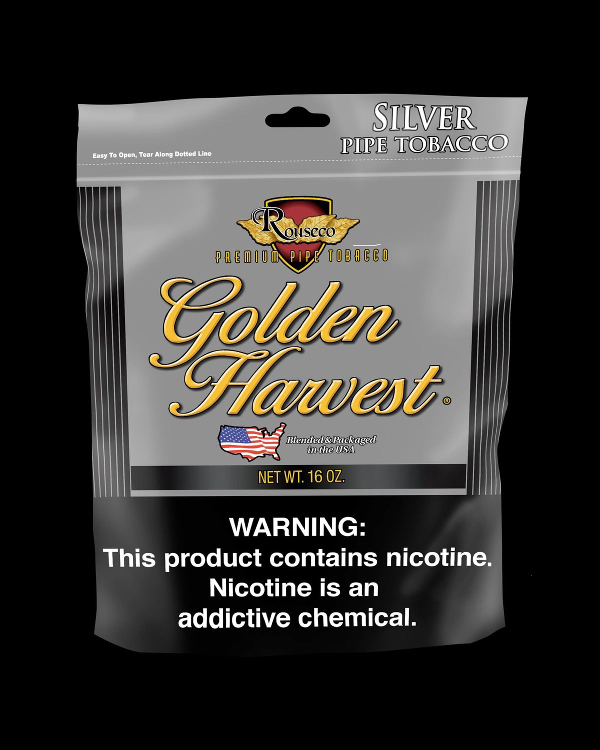 Golden Harvest Pipe Tobacco Silver