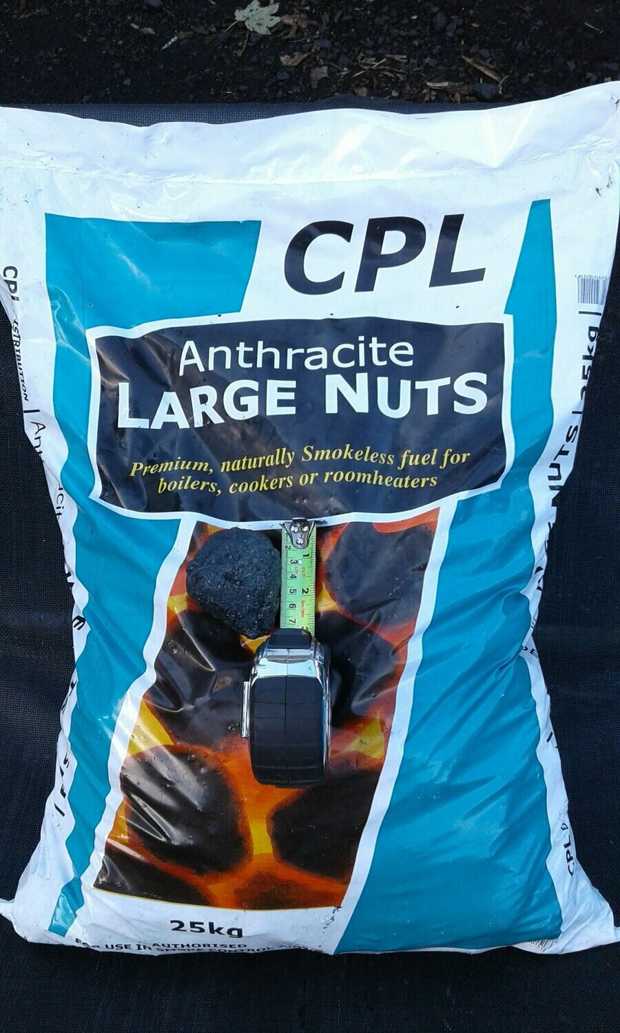 Premium Anthracite Large Nuts 40 X 25kg Sealed Bags