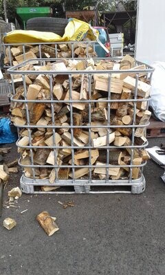 IBC Crate of Softwood Logs