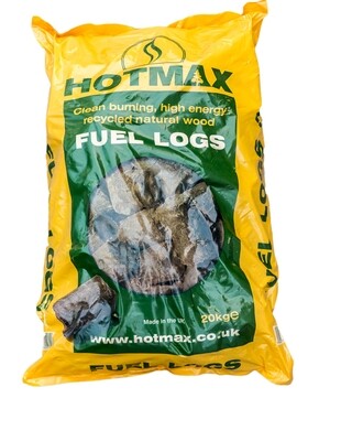 20kg Bag of Hotmax Heat Logs