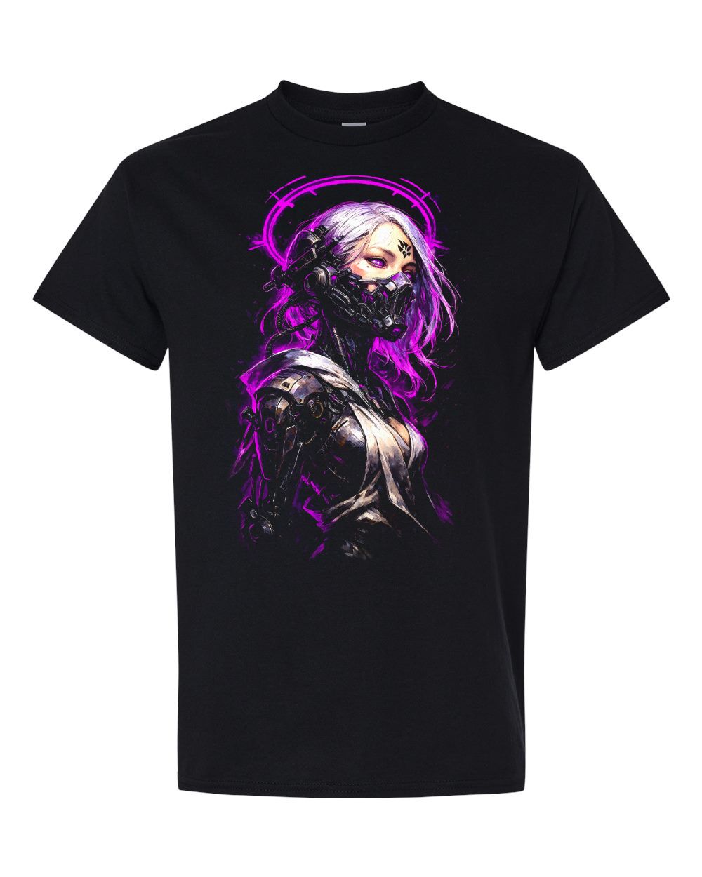 Cyberpunk Angel Girl T-Shirt