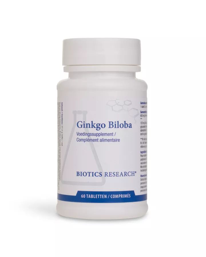 Ginkgo Biloba - 60 tbs Ginkgo Biloba - 60 tbs